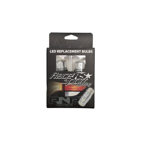 Race Sport NEW - PNP Series 7440 LED Replacement Bulbs - RED LED PR RS74403030R